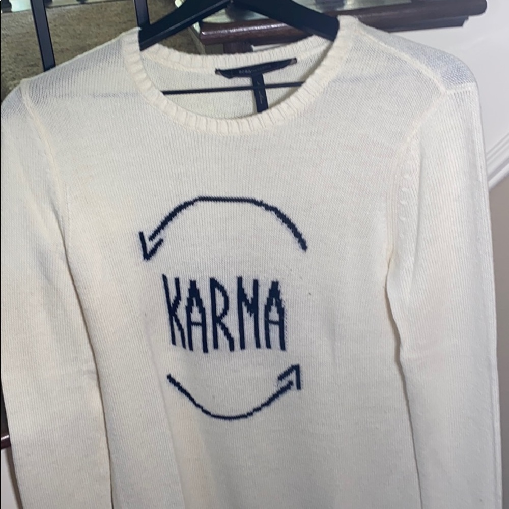 Off white sweater
